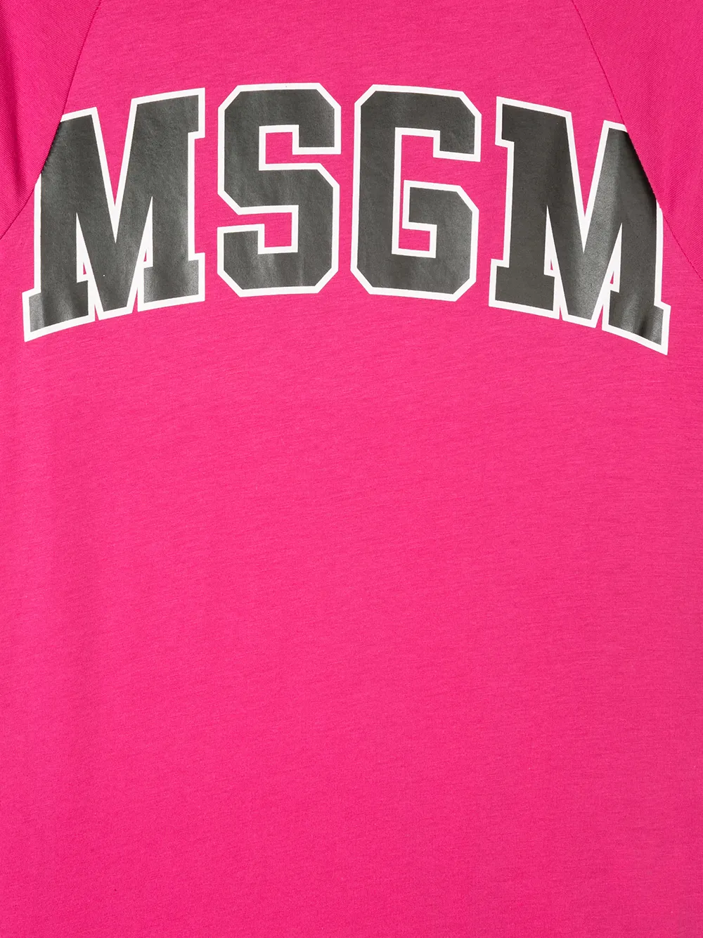 MSGM Kids T-shirt met logoprint Roze