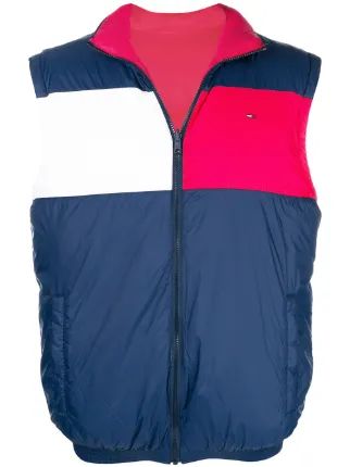 tommy jeans reversible gilet