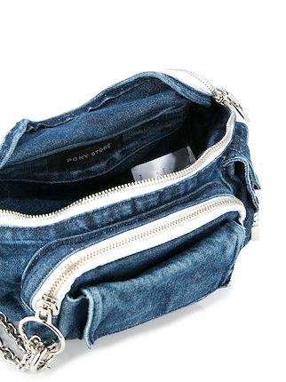 denim shoulder bag展示图