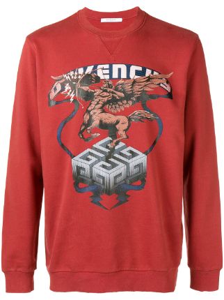 Givenchy hotsell printed sweatshirt