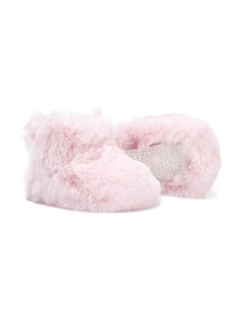 fluffy ugg boots pink