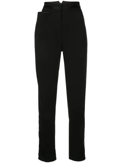 Valery Kovalska tapered high waisted trousers