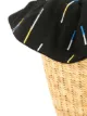 Muun Coco embroidered pouch tote