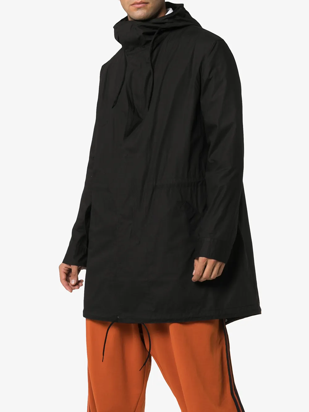  Y 3 Parka Mit Logo   Schwarz 