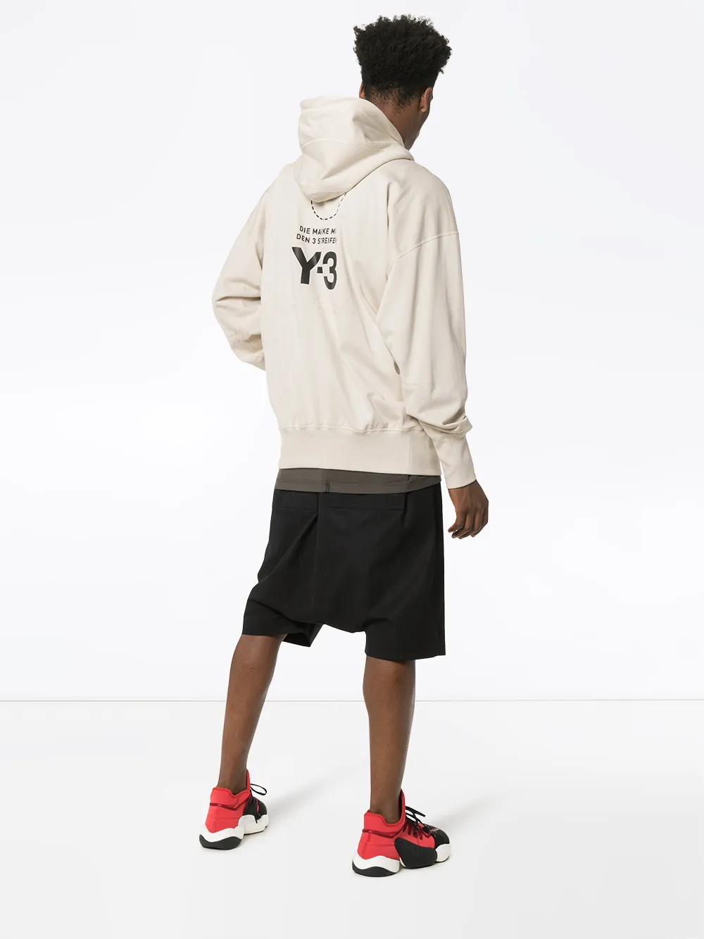  Y 3 Kapuzenpullover Mit Logo Print   Champa 