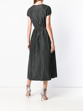 dotted cocktail dress展示图