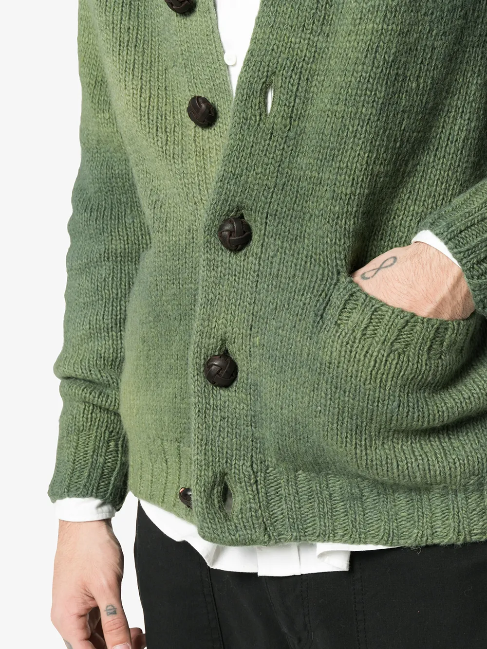 Selmer knitted wool cardigan