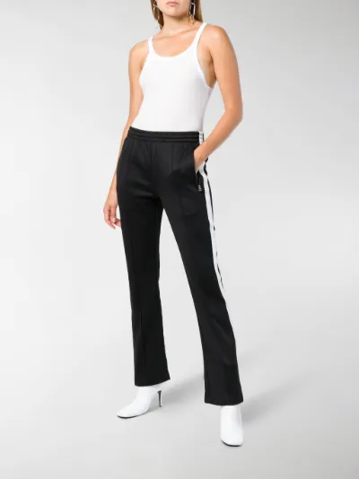 calvin klein side stripe track pants