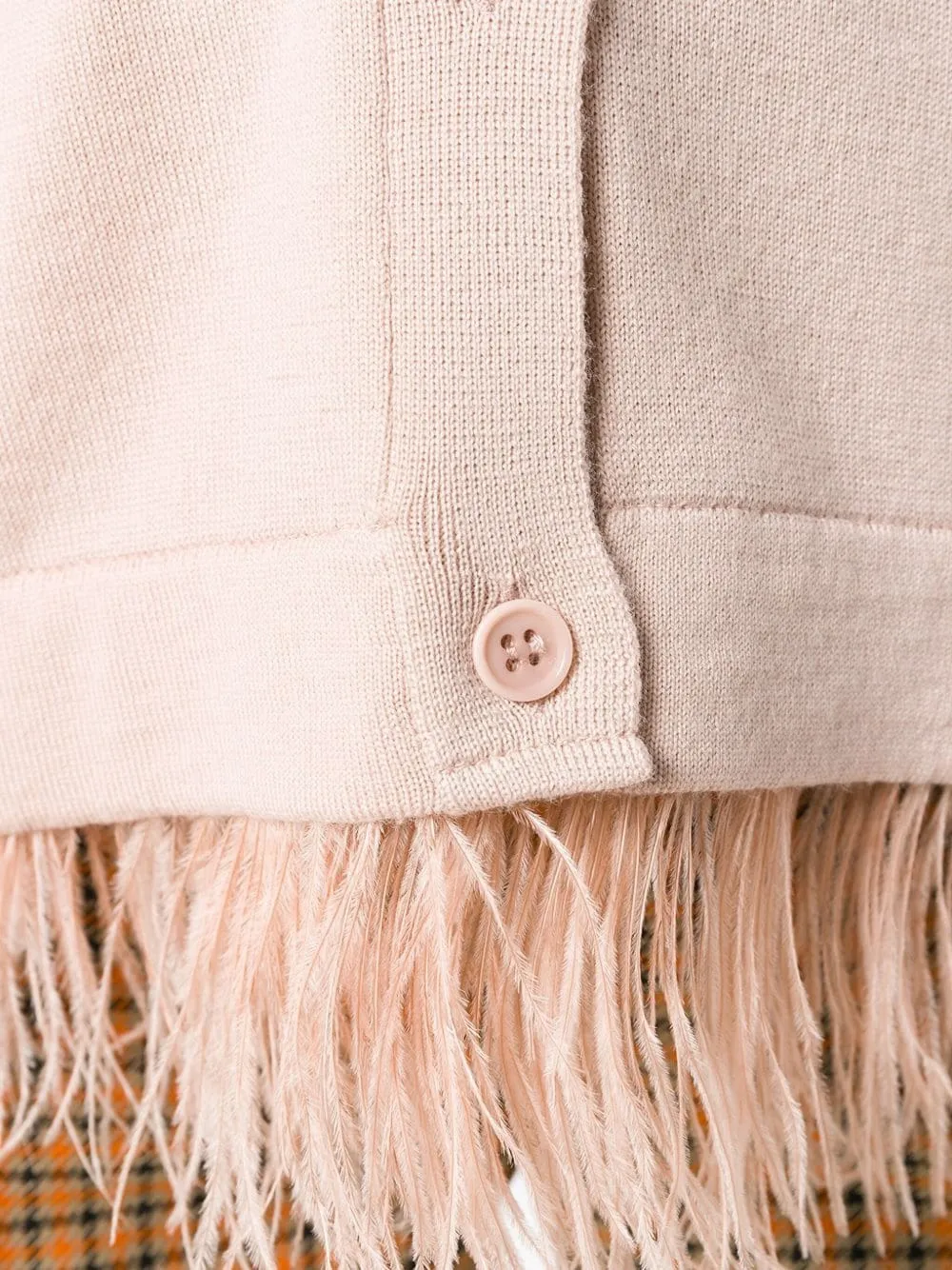 P.A.R.O.S.H. vest met V-hals Beige