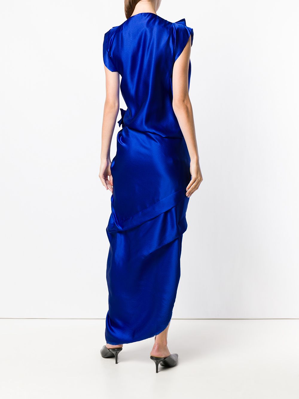 фото Vivienne Westwood ruched asymmetric dress