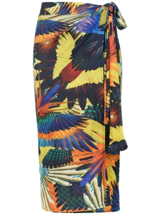 Lygia \u0026 Nanny Printed Orixa Beach cover 