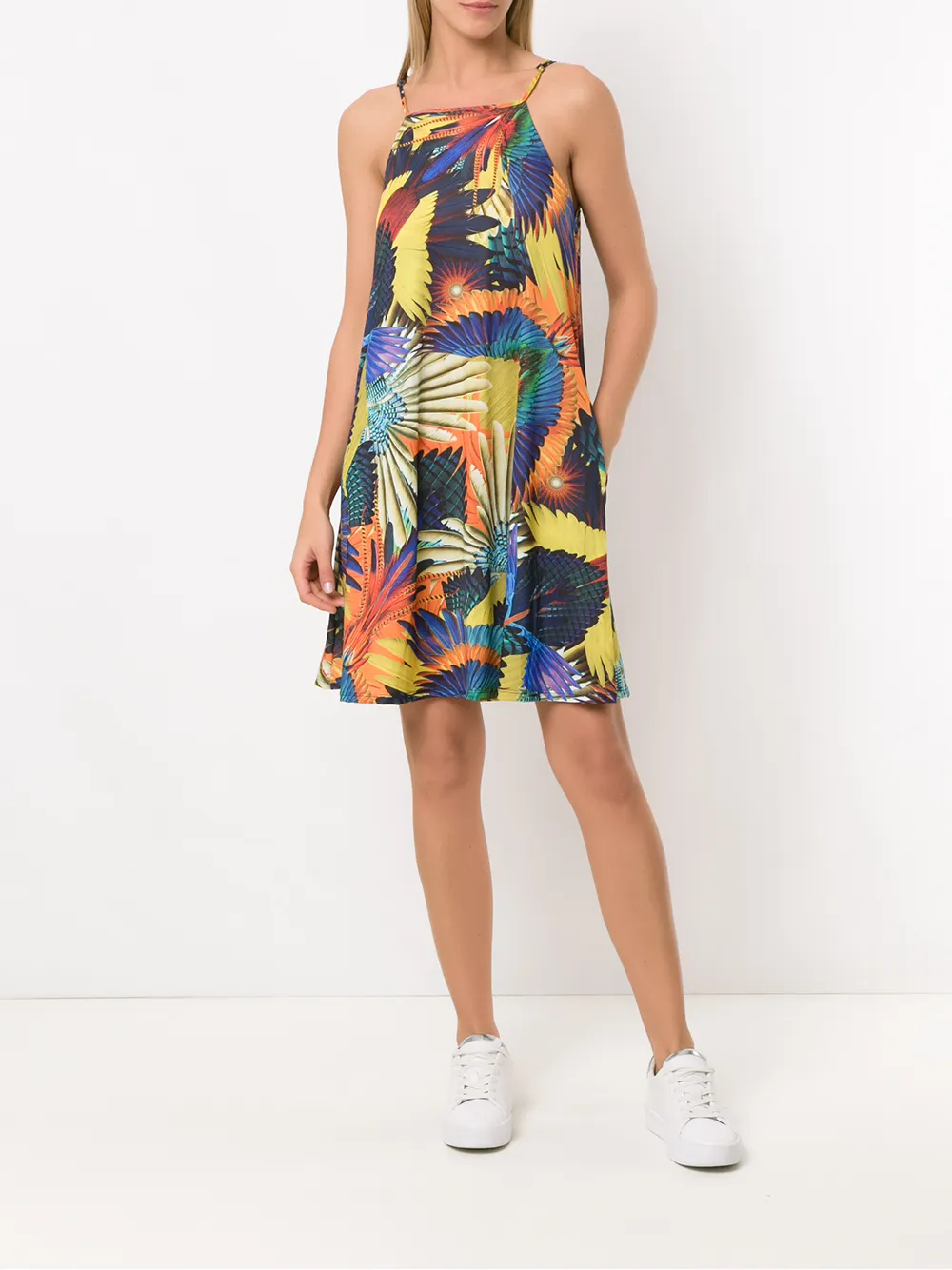 Lygia & Nanny Isis jurk met dessin Veelkleurig