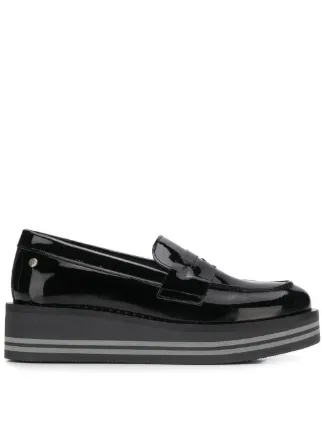 vans black flip flops