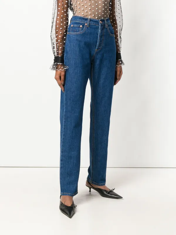 デニム・ジーパン Philosophy Di Lorenzo Serafini High-Waisted Straight-Leg 13238343_14639137_600.jpg