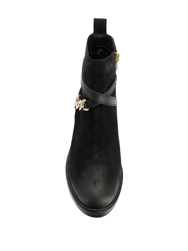 tommy hilfiger chain boots