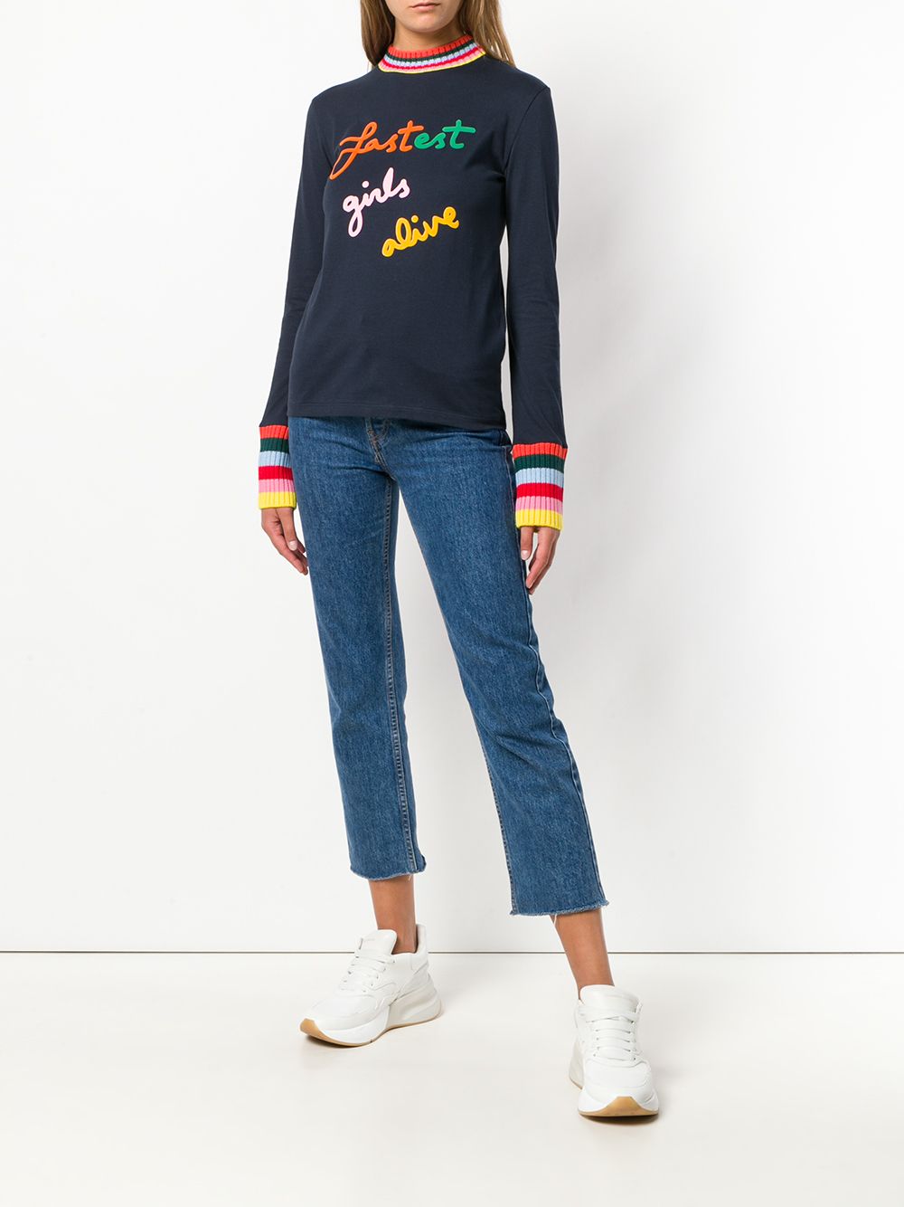 фото Mira Mikati свитер 'Fastest Girls Alive'