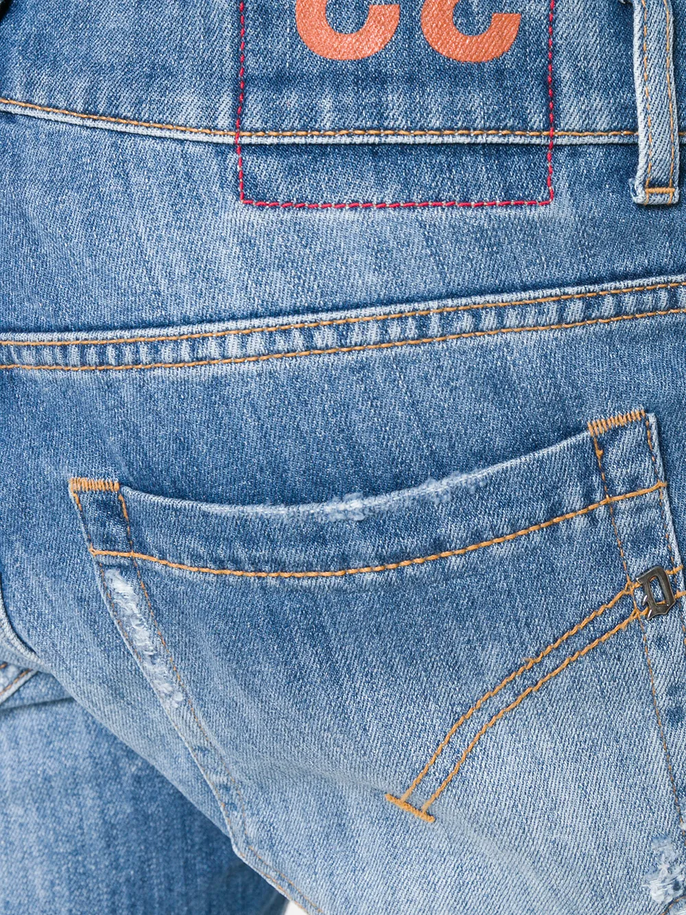 DONDUP jeans met steenwassing Blauw