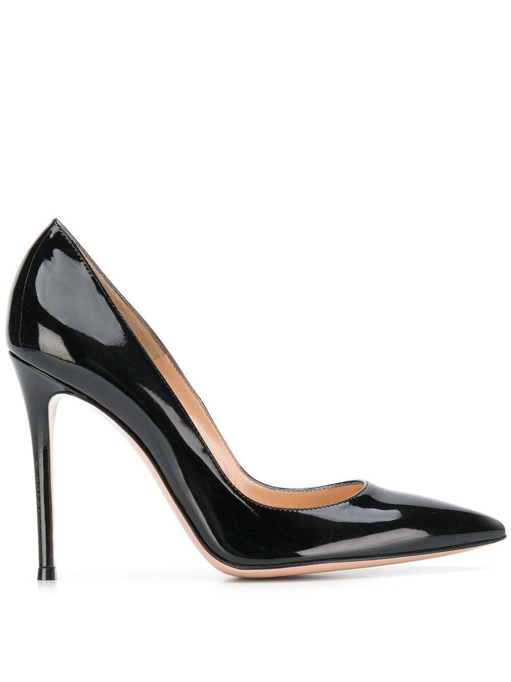 Gianvito Rossi Pointed Court Shoes - Farfetch