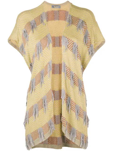 Issey Miyake Pre-Owned cárdigan sin mangas 1980