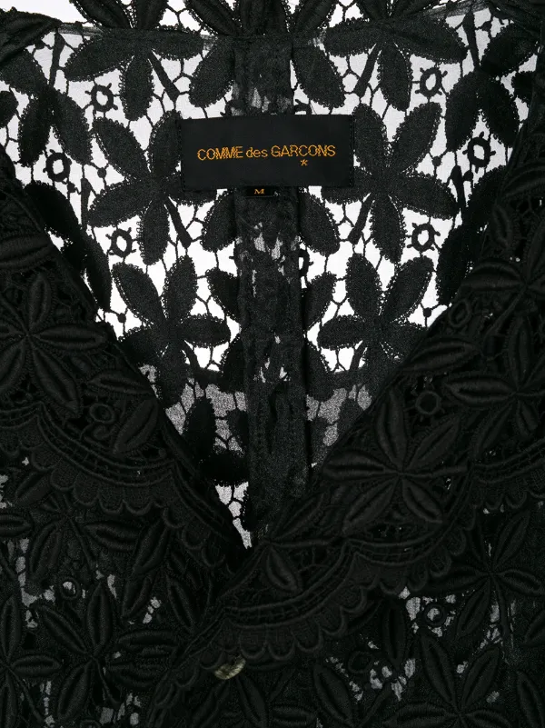 Comme Des Garçons Pre-Owned レース レイヤード ジャケット 通販 