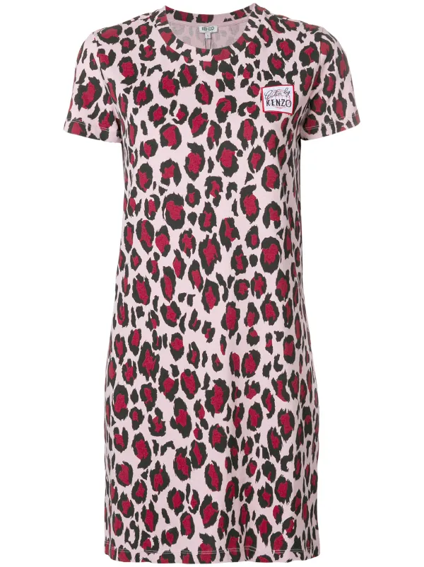 kenzo leopard t shirt