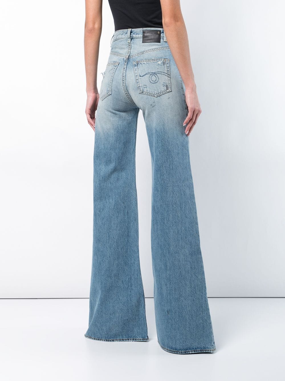 R13 Raegan wide leg Jeans Farfetch