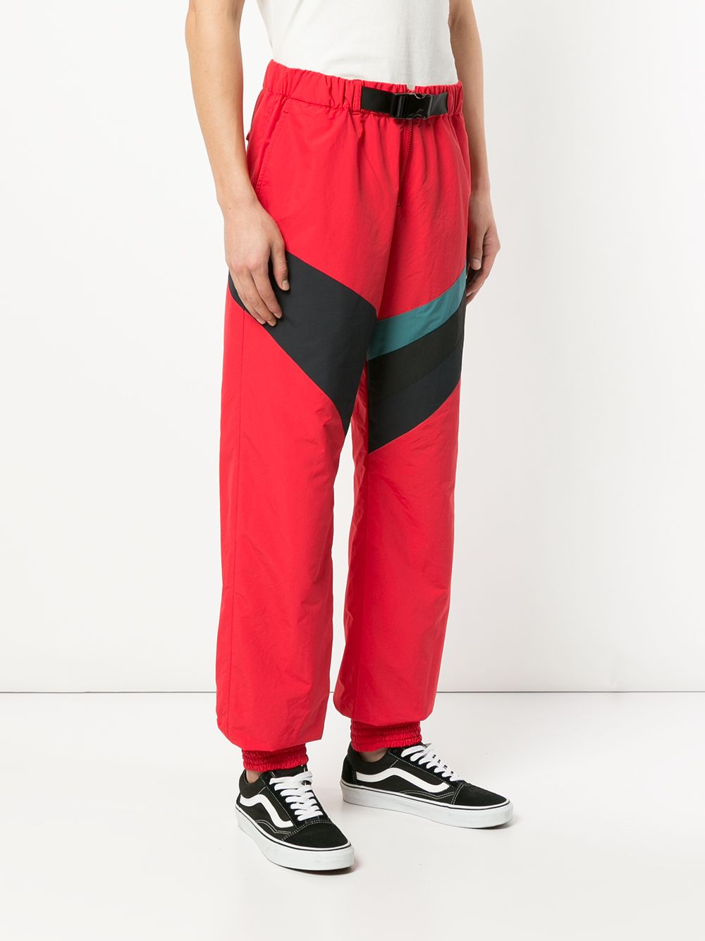 фото Facetasm contrast stripe track pants