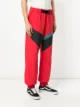 Facetasm contrast stripe track pants
