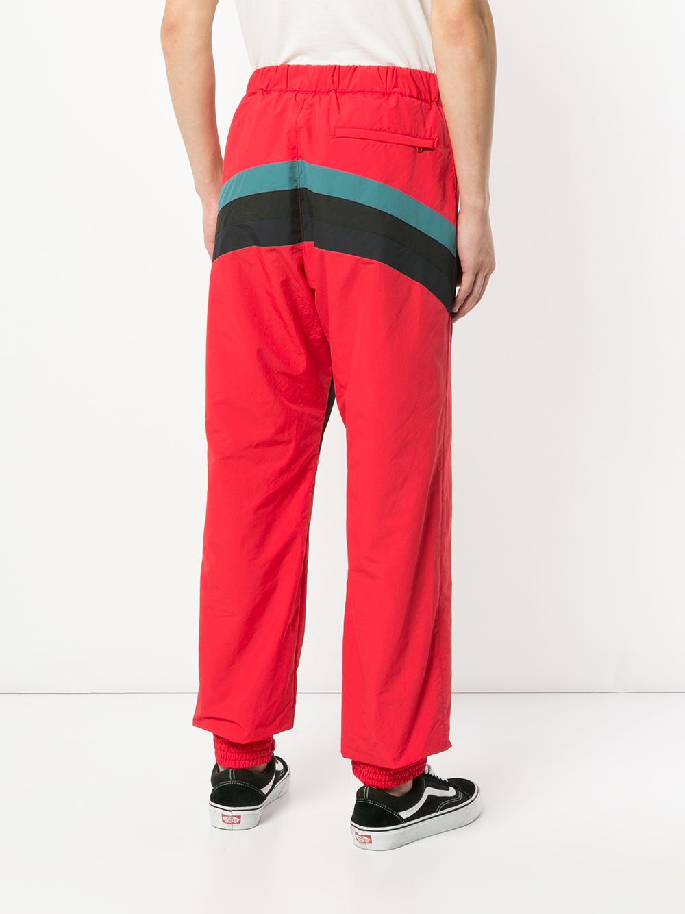 фото Facetasm contrast stripe track pants