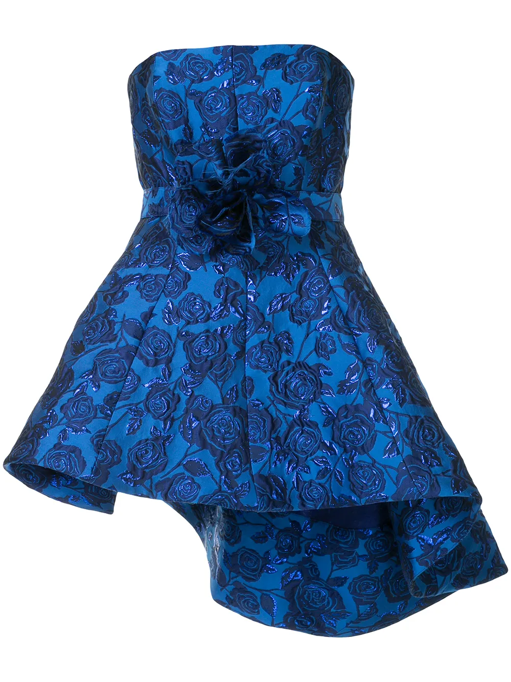 Bambah Bellflower peplum top - Blue