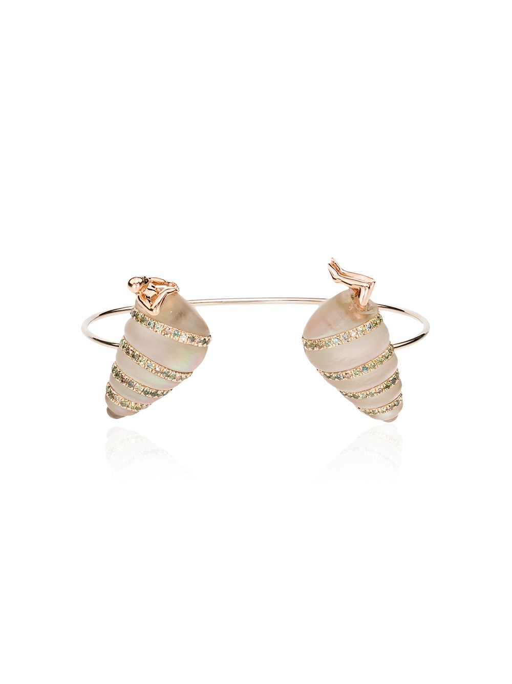 фото Bibi van der velden shell bangle