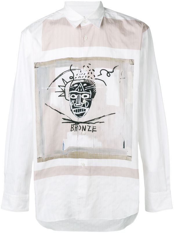 comme des garcons basquiat shirt