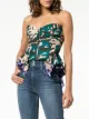 Natasha Zinko Frilled camouflage corset
