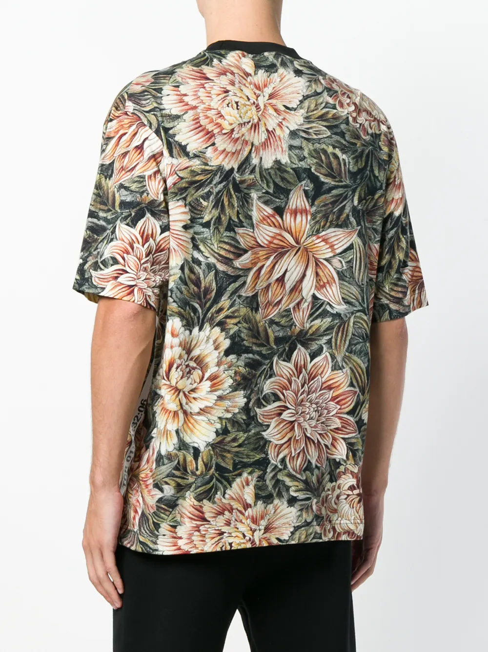 Y-3 T-shirt met print Zwart