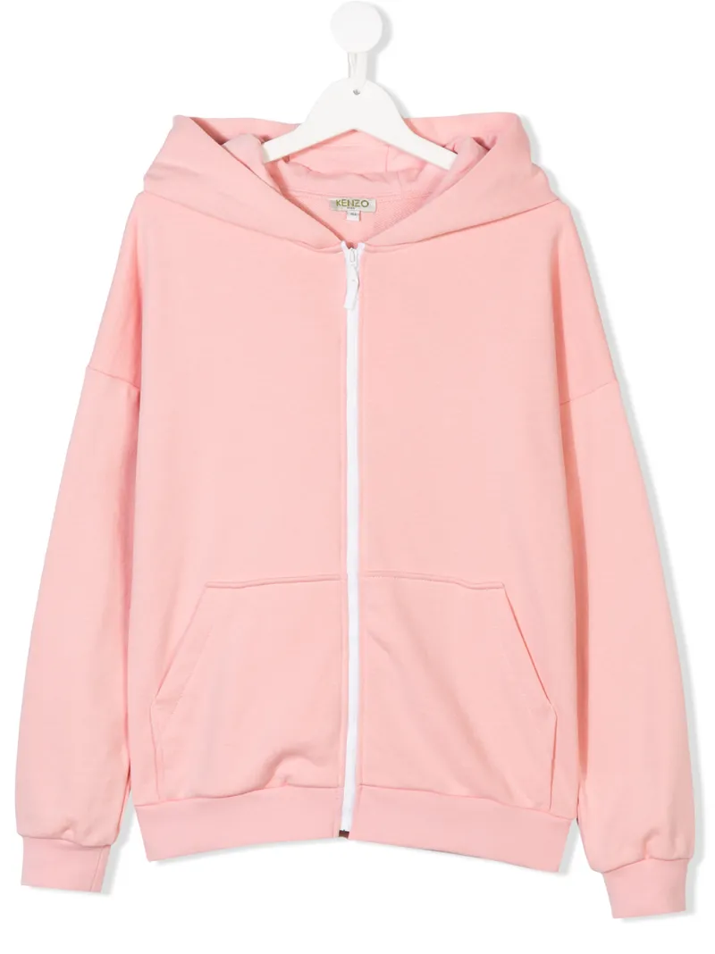 Kenzo Kids толстовка на молнии с капюшоном