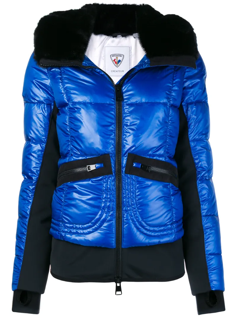 Yakima bomber jacket - women - Feather Down/Polyamide/Polyester - M, L, XL, XS, XXL, S - Blue