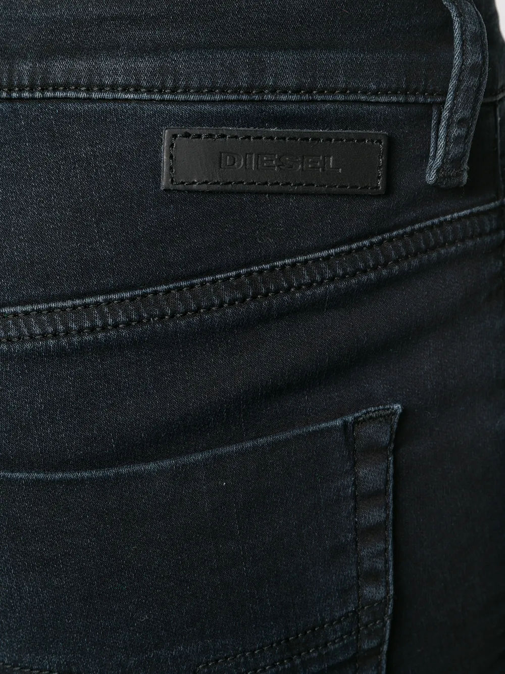 Diesel mid rise skinny jeans Blauw