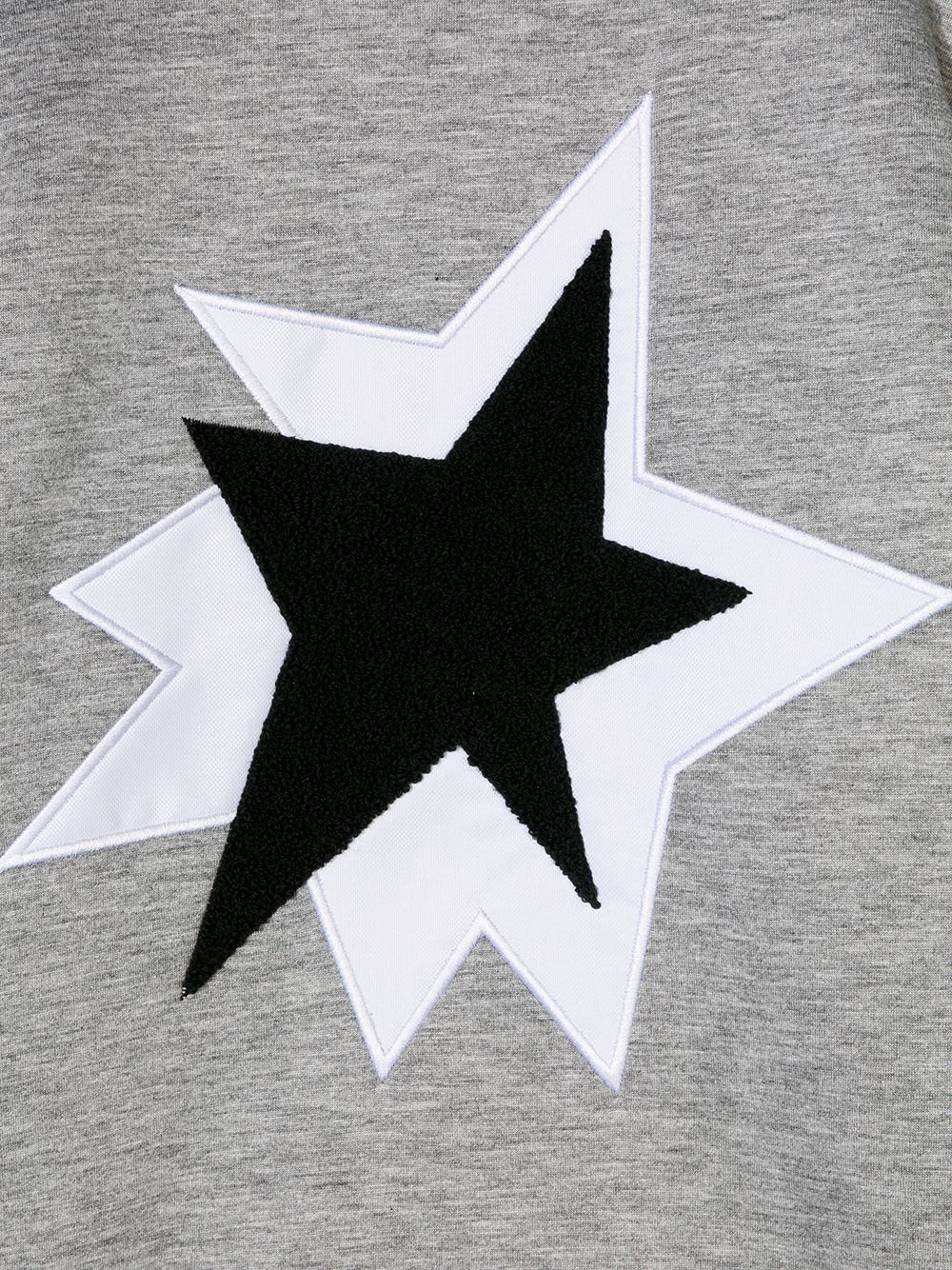 фото Neil Barrett Kids star patch sweatshirt