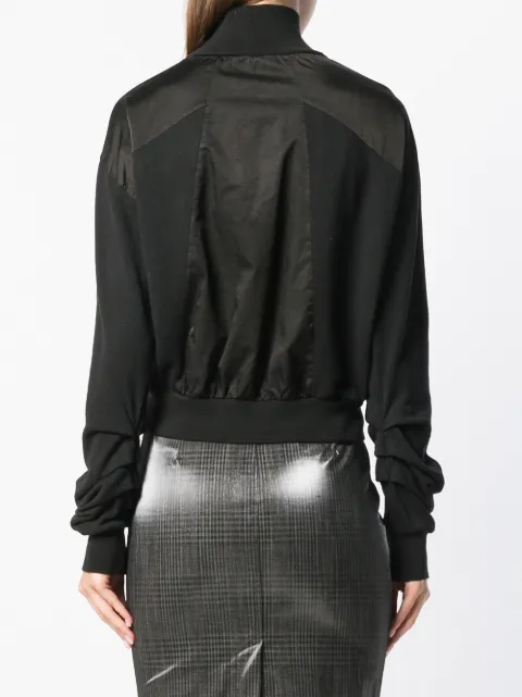 ANDREA YA'AQOV ANDREA YA'AQOV HALF NECK JUMPER - BLACK