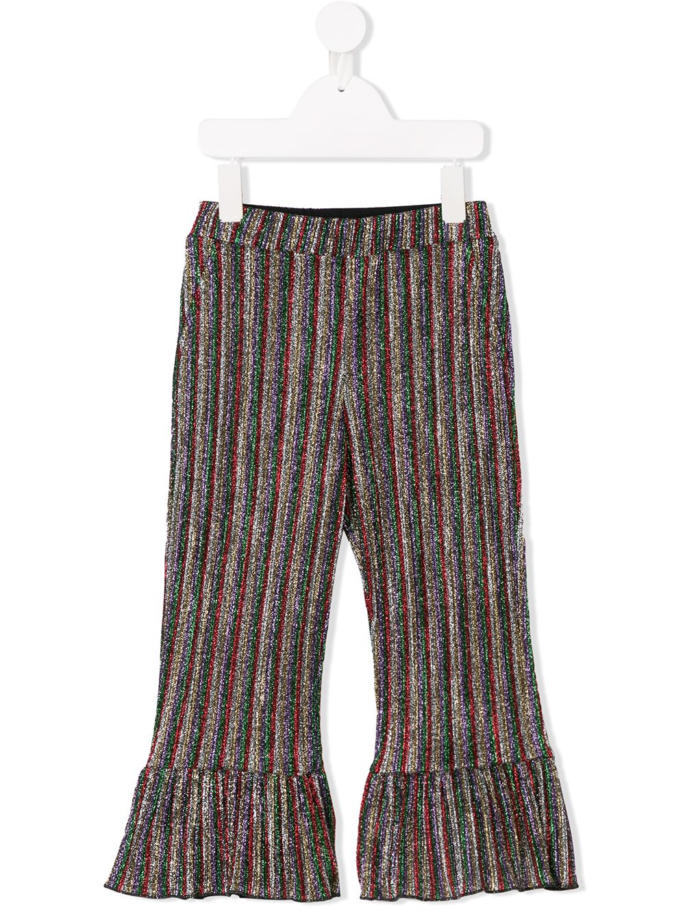 фото Douuod Kids striped glitter trousers