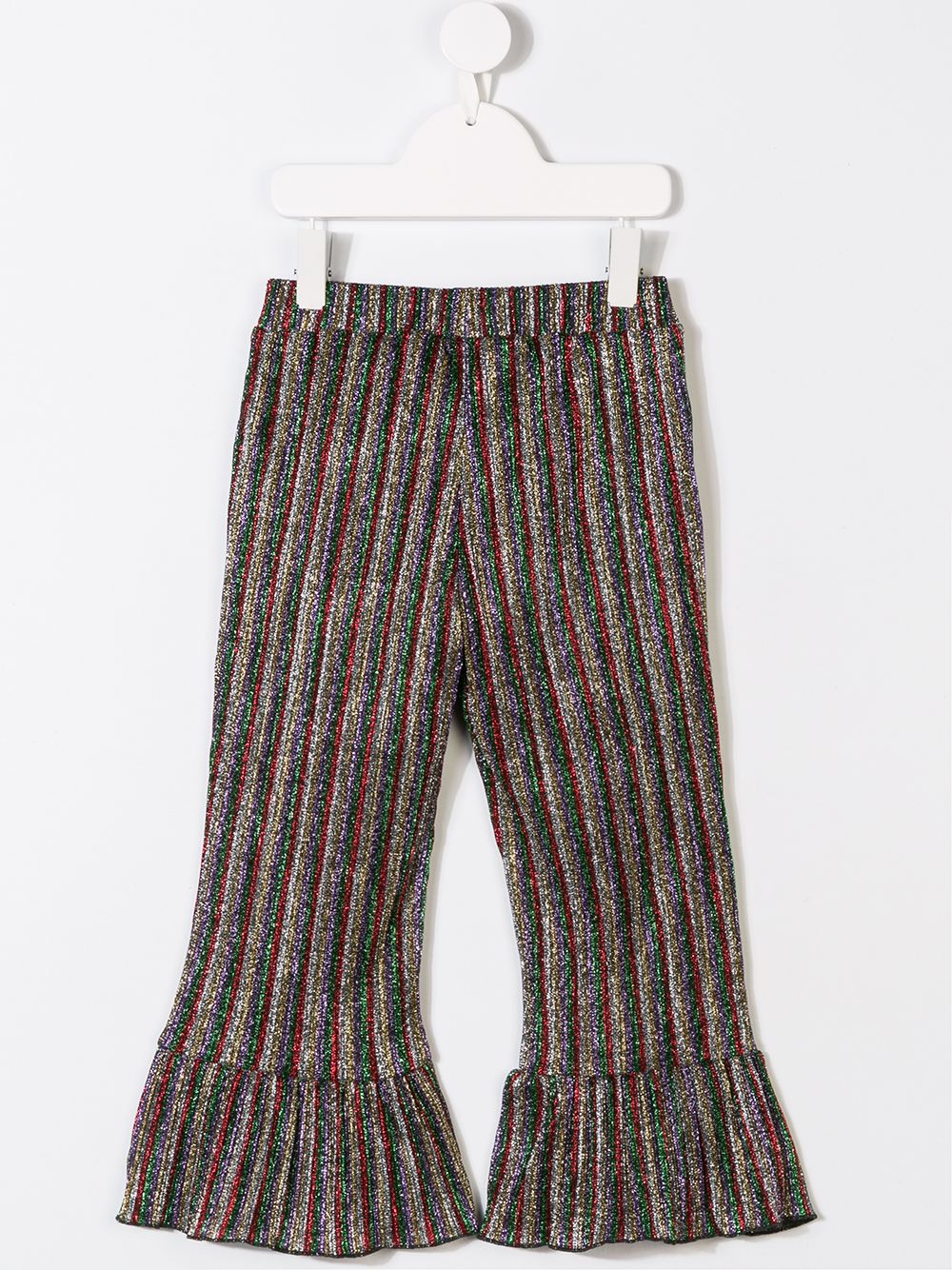 фото Douuod Kids striped glitter trousers