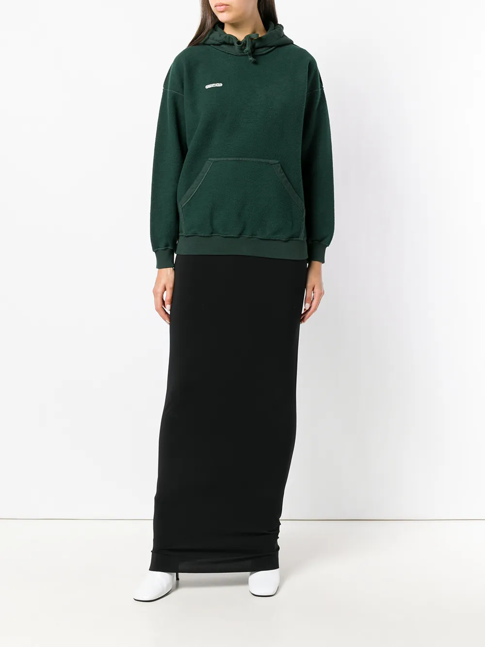 VETEMENTS reversed hoodie - Groen