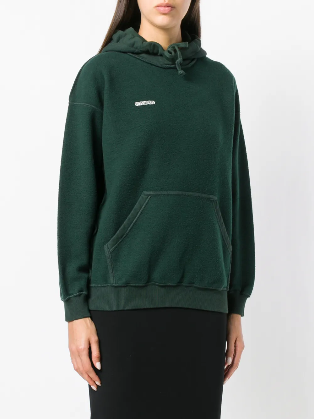 VETEMENTS reversed hoodie Groen