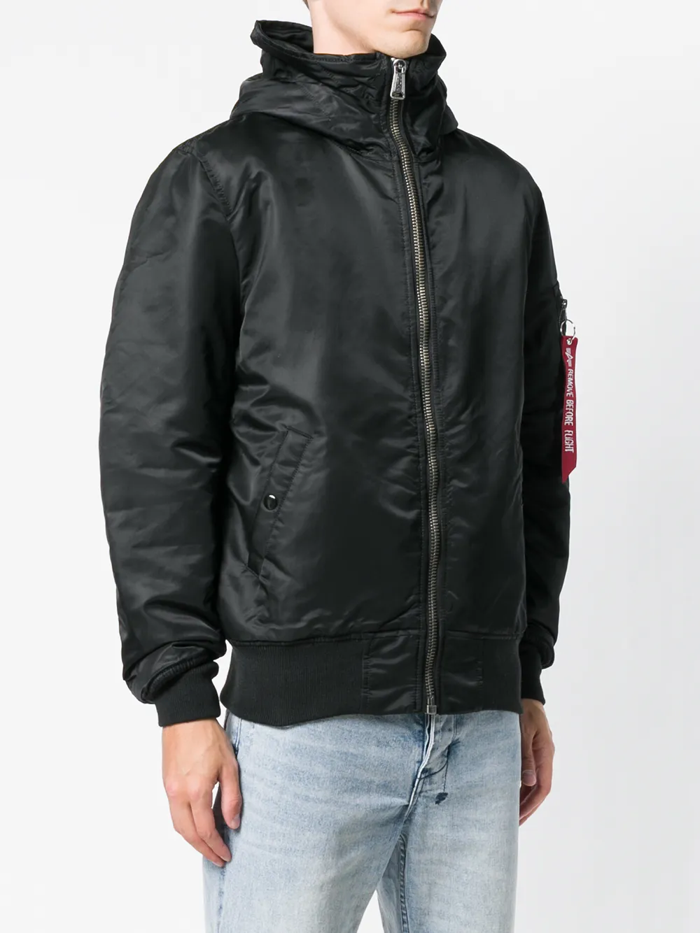 Alpha Industries vliegeniers jack Zwart