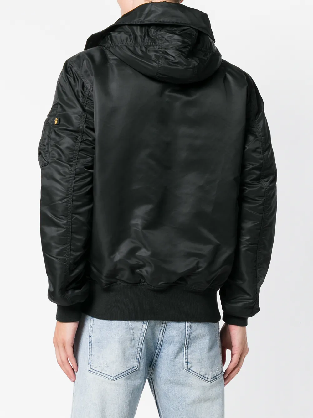 Alpha Industries vliegeniers jack Zwart