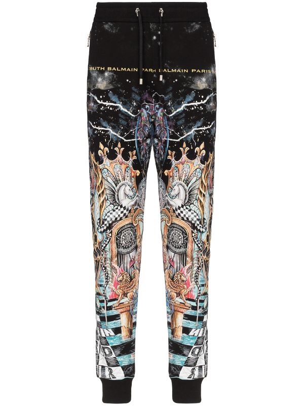 balmain sweatpants mens