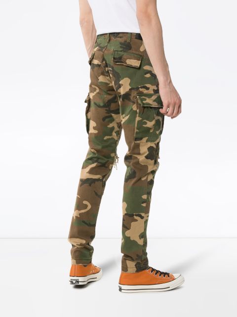 amiri camo cargo pants