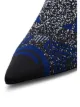 Prada black and blue 65 jacquard knit booties