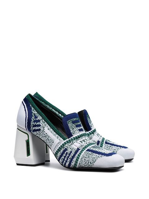 prada loafer pump