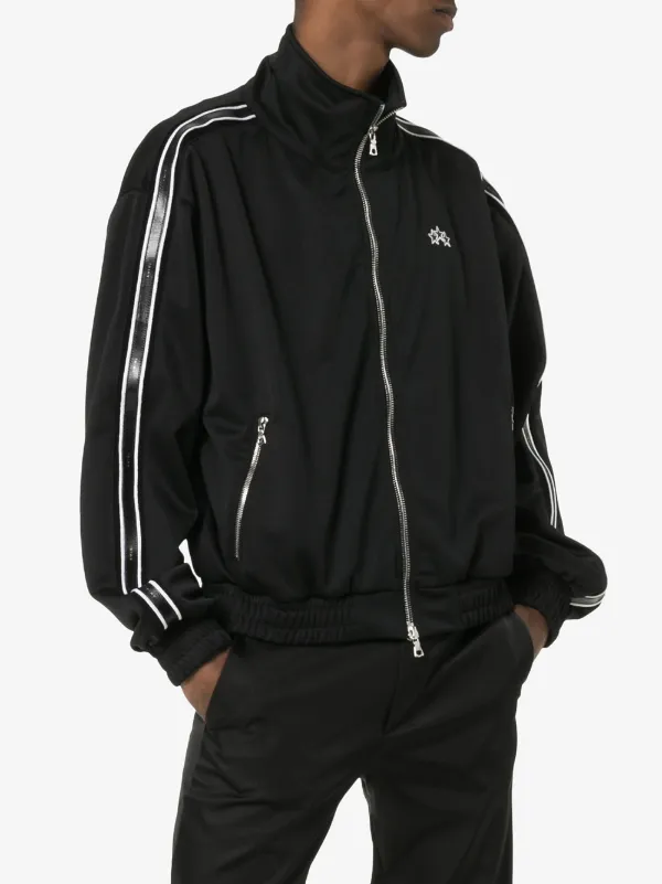 embroidered track jacket